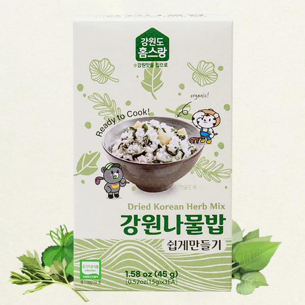 홈스랑 강원나물밥 쉽게만들기 (45g)