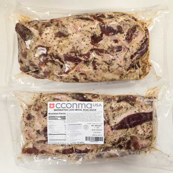 꽃마肉 - 맛있는 양념 오리 주물럭 2lb
