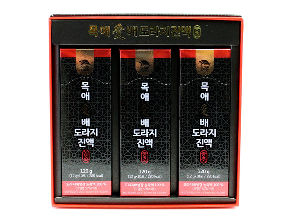 [1+1] 슬로푸드 - 목애(愛) 배도라지 진액 12g x 10스틱 (3박스)  Buy 1 Get 1 FREE