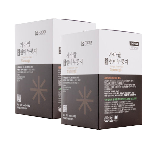 가바나라 가바쌀  현미누룽지 (60g * 5개입) * 2박스