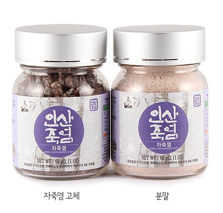 인산죽염 9회 자죽염 고체 60g